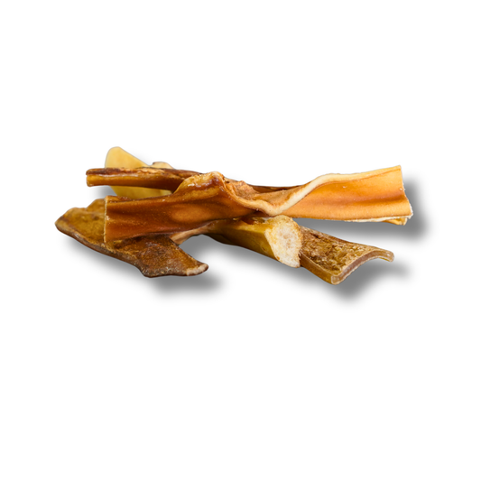 Pferdekopfhautstreifen – kräftiger Kausnack aus 100 % Pferd (15-20 cm)