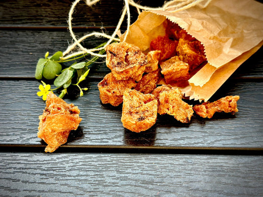 Knusprige Hühnerbrust-Bites aus 100 % Hühnerfilet – proteinreicher Kausnack für Hunde